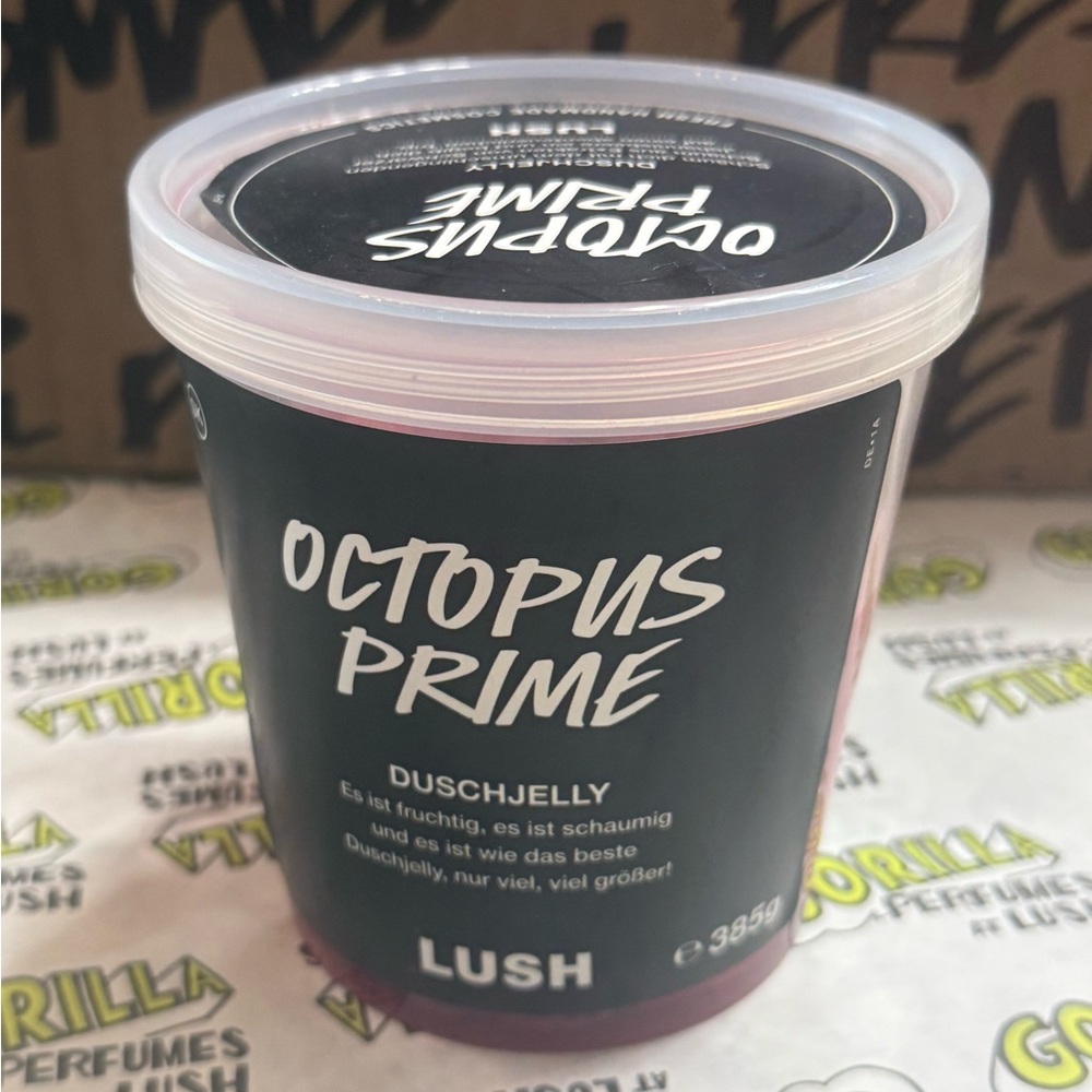 Lush Octopus Prime Shower Jelly – New & Unused – Authentic Lush